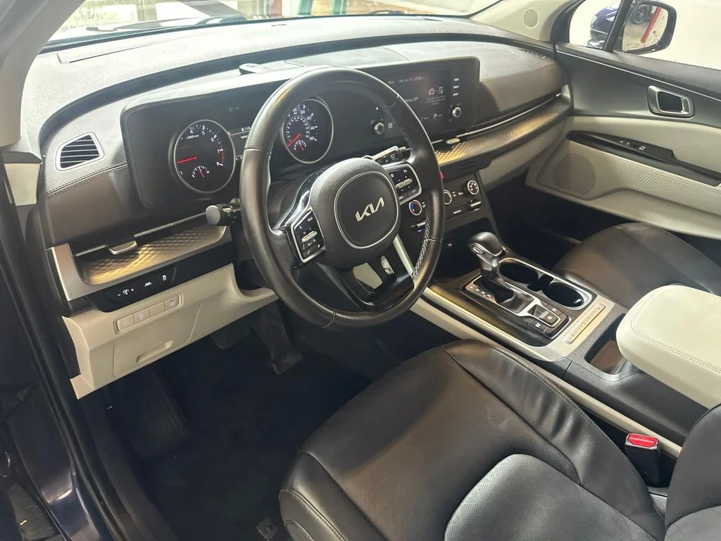Used 2024 Blue Kia LX image 8