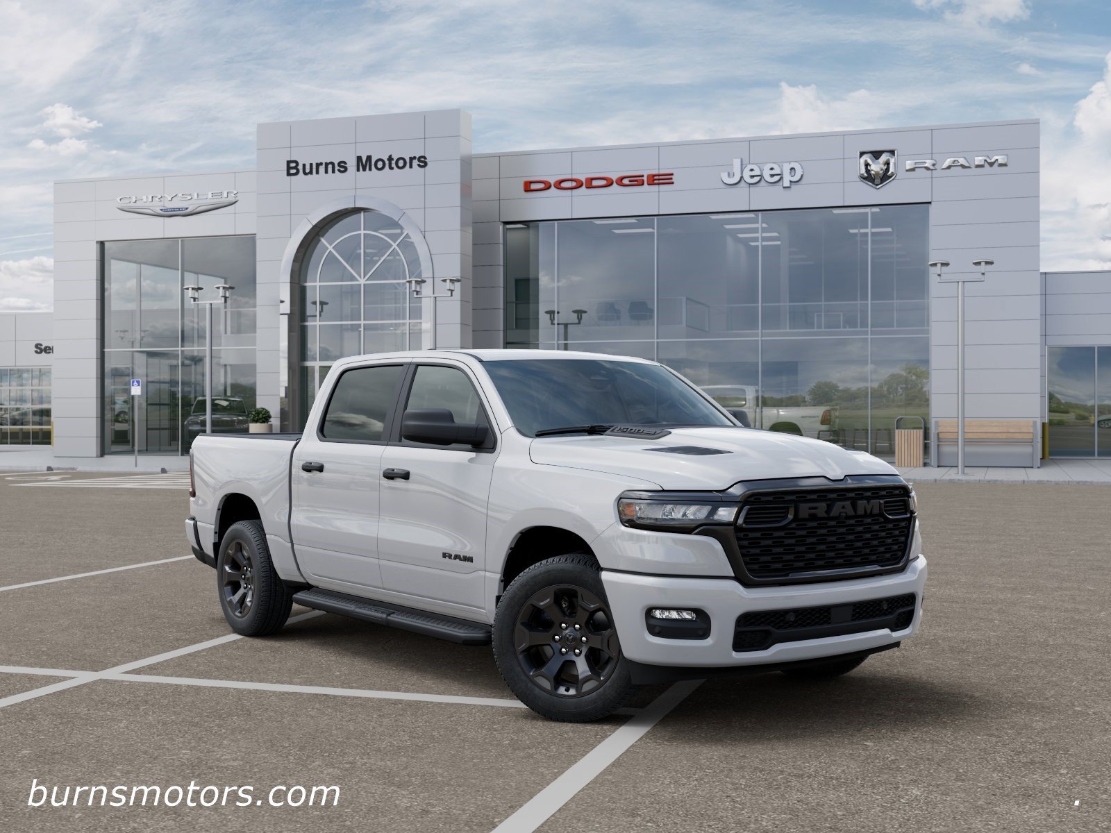 New 2026 Bright White Clear-Coat Exterior Paint RAM Express image 5