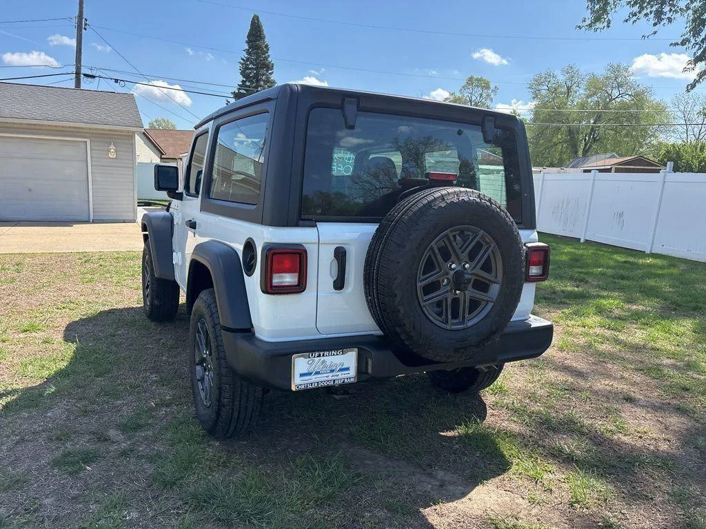 New 2026 Bright White Clearcoat Jeep Sport image 8