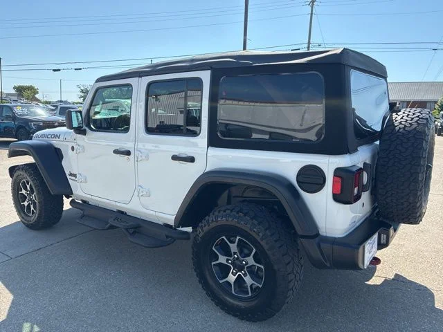 Used 2018 Bright White Clearcoat Jeep Unlimited Rubicon image 7