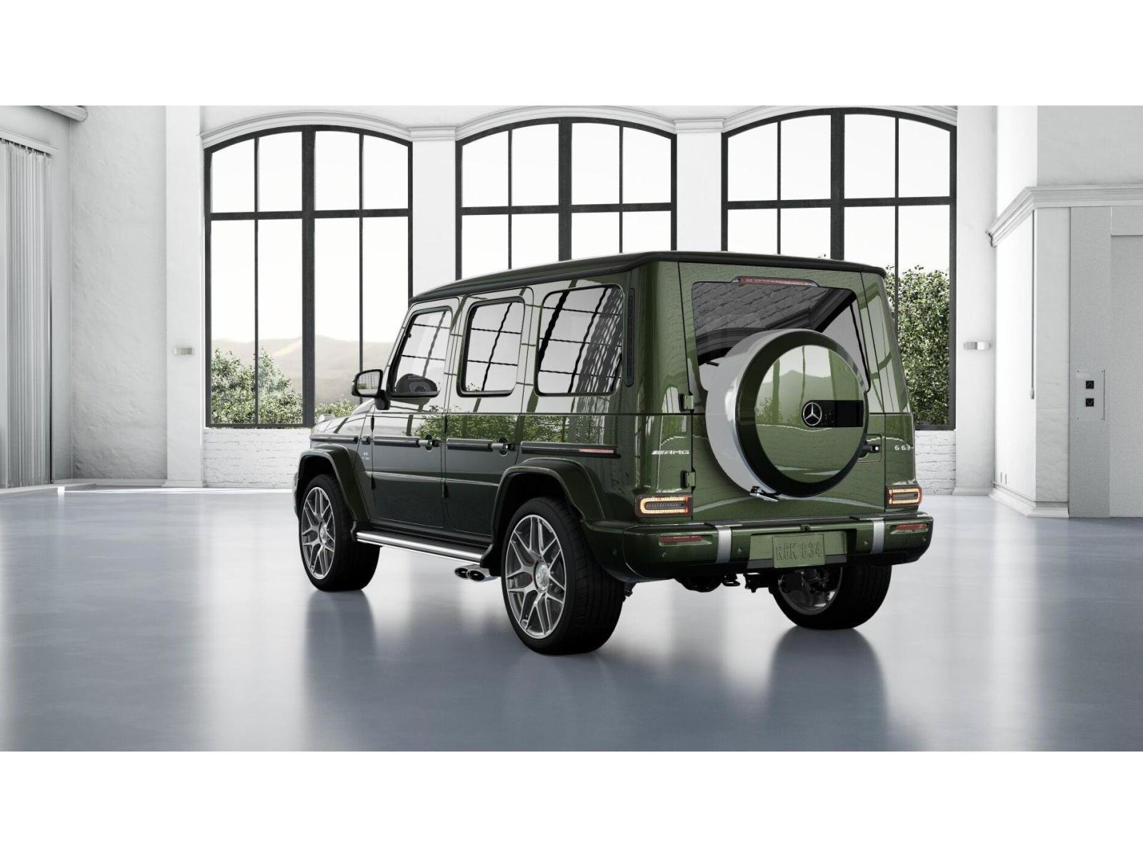 New 2027 MANUFAKTUR Olive Metallic Mercedes-Benz AMG® G 63 image 12