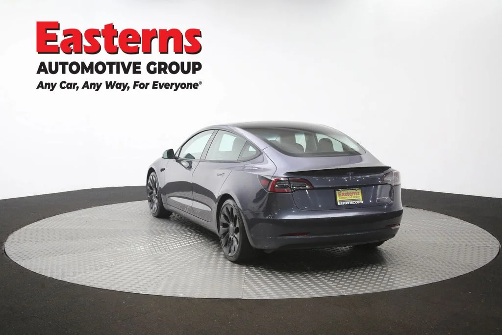 Used 2022 Gray Tesla Performance image 60