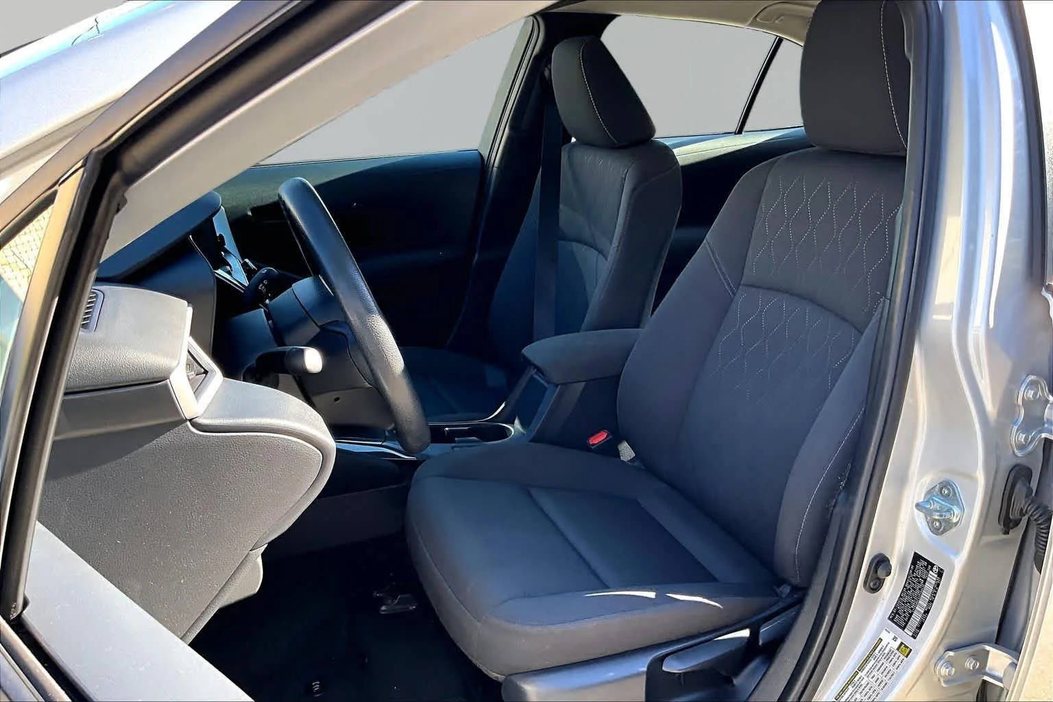 Used 2025 Classic Silver Metallic Toyota LE image 8