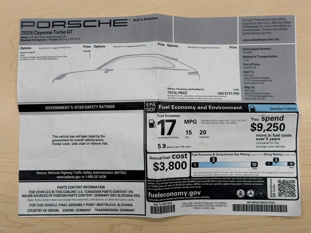 Used 2024 White Porsche Turbo GT image 43