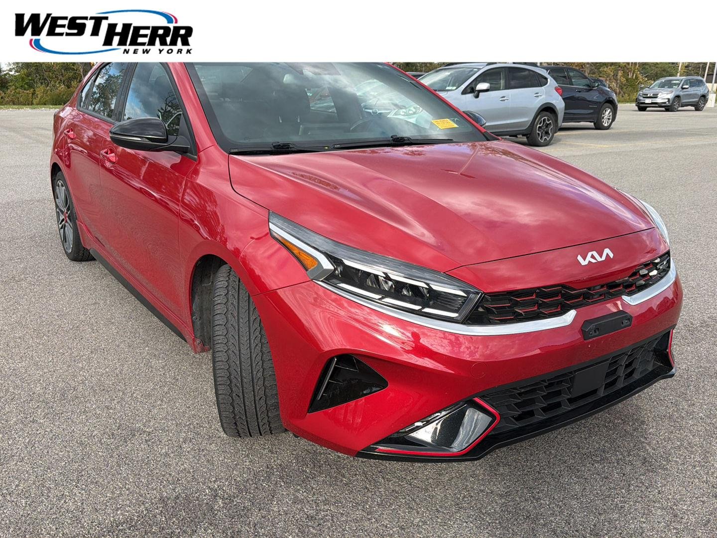 Used 2023 Currant Red Kia GT image 1