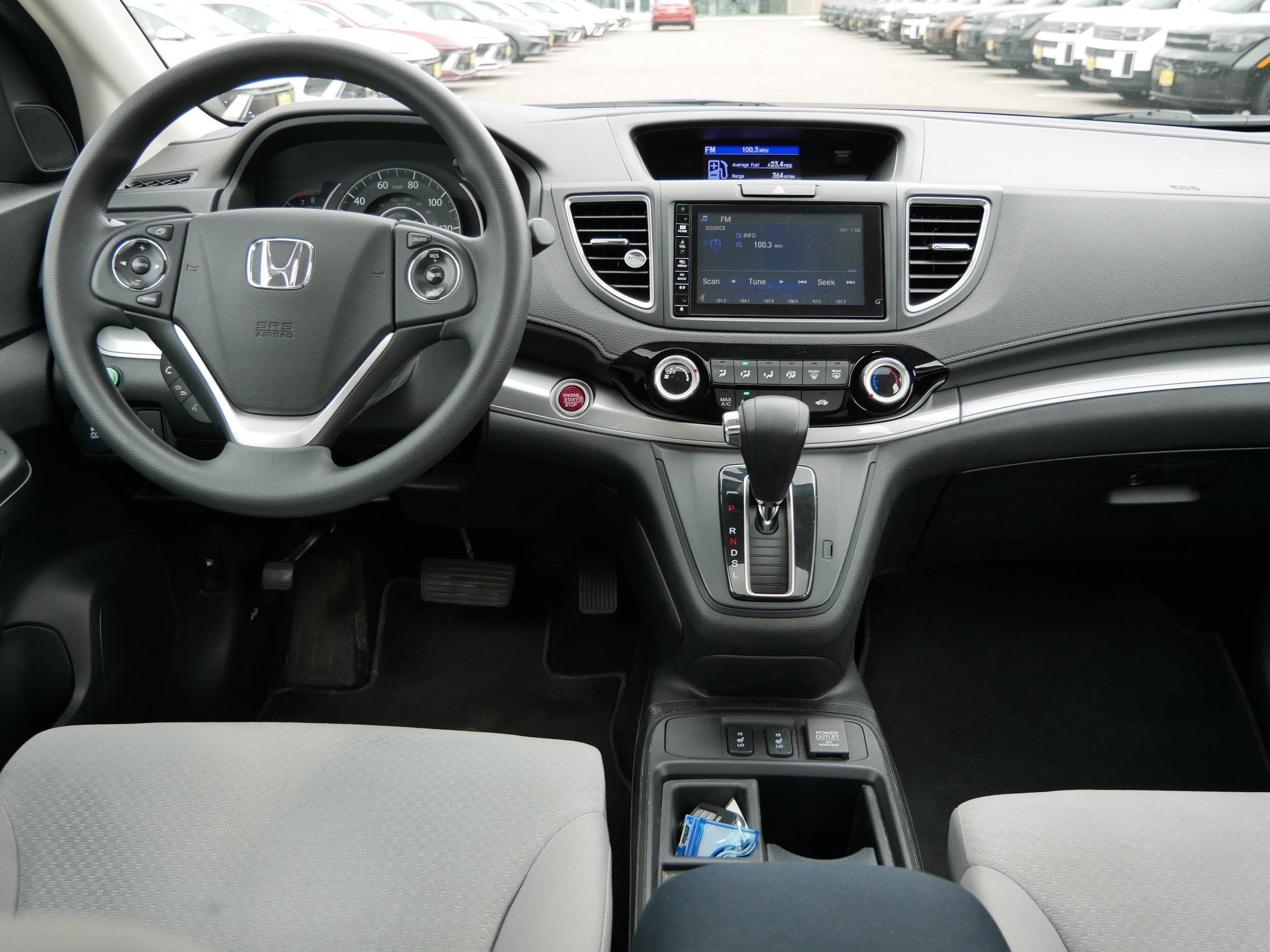 Used 2015 Blue Honda EX image 10