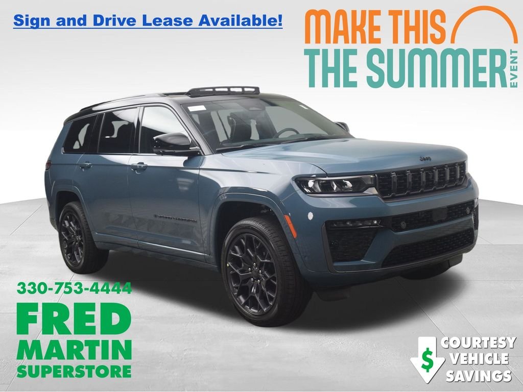 New 2026 Steel Blue Exterior Paint Jeep Summit image 1
