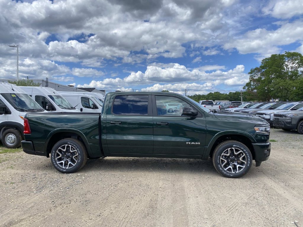 New 2026 Serrano-Green Metallic Exterior Paint RAM Laramie image 2