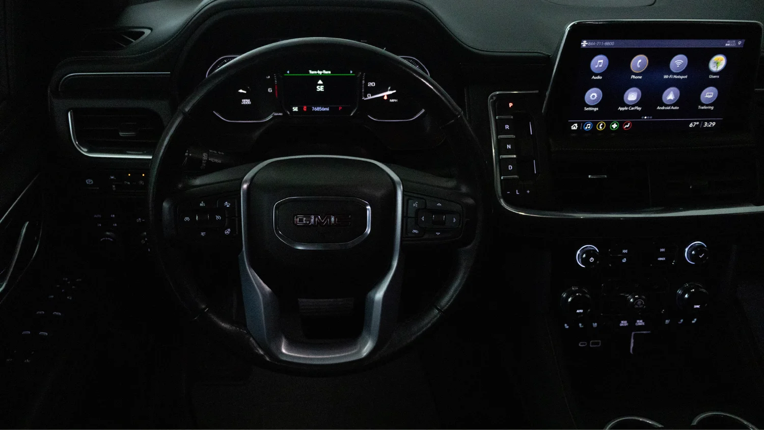 Used 2021 Black GMC SLT image 11