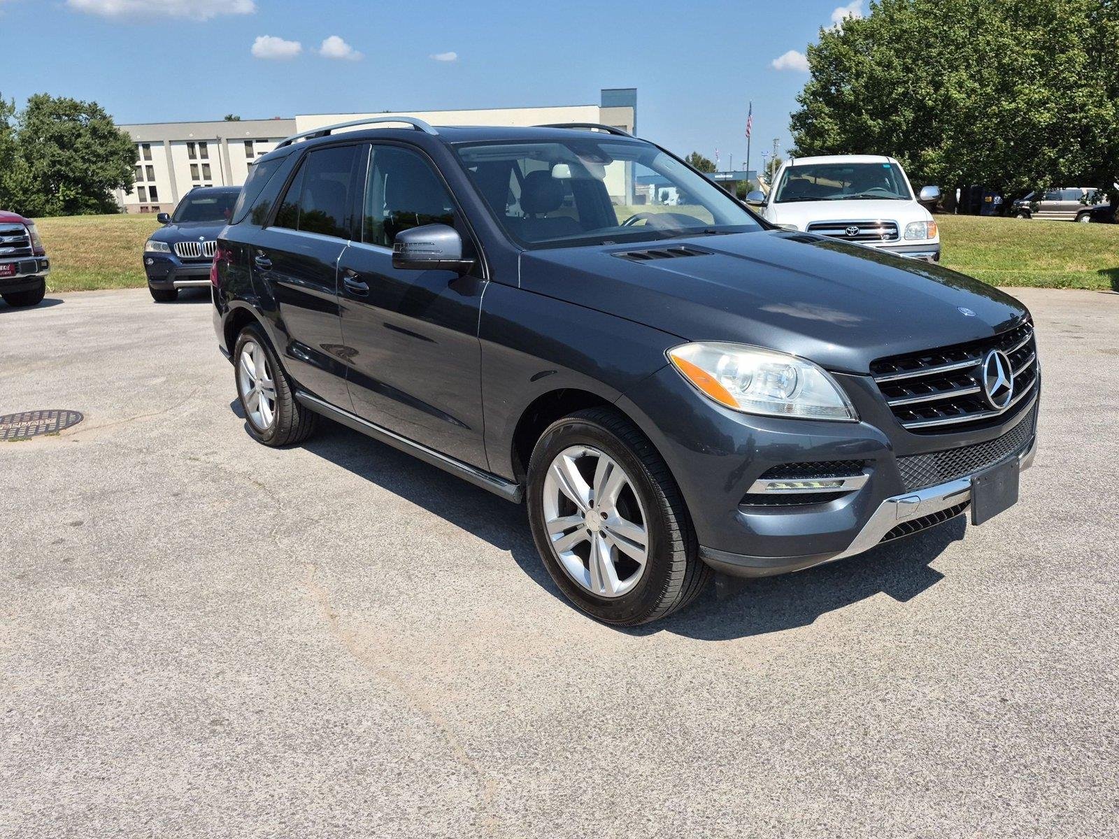 Used 2015 Steel Gray Metallic Mercedes-Benz ML 350 image 7