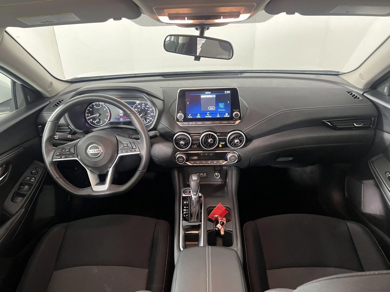 Used 2023 Aspen White Tricoat Nissan SV image 12
