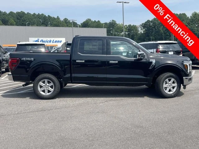 New 2026 Agate Black Metallic Ford Lariat image 2