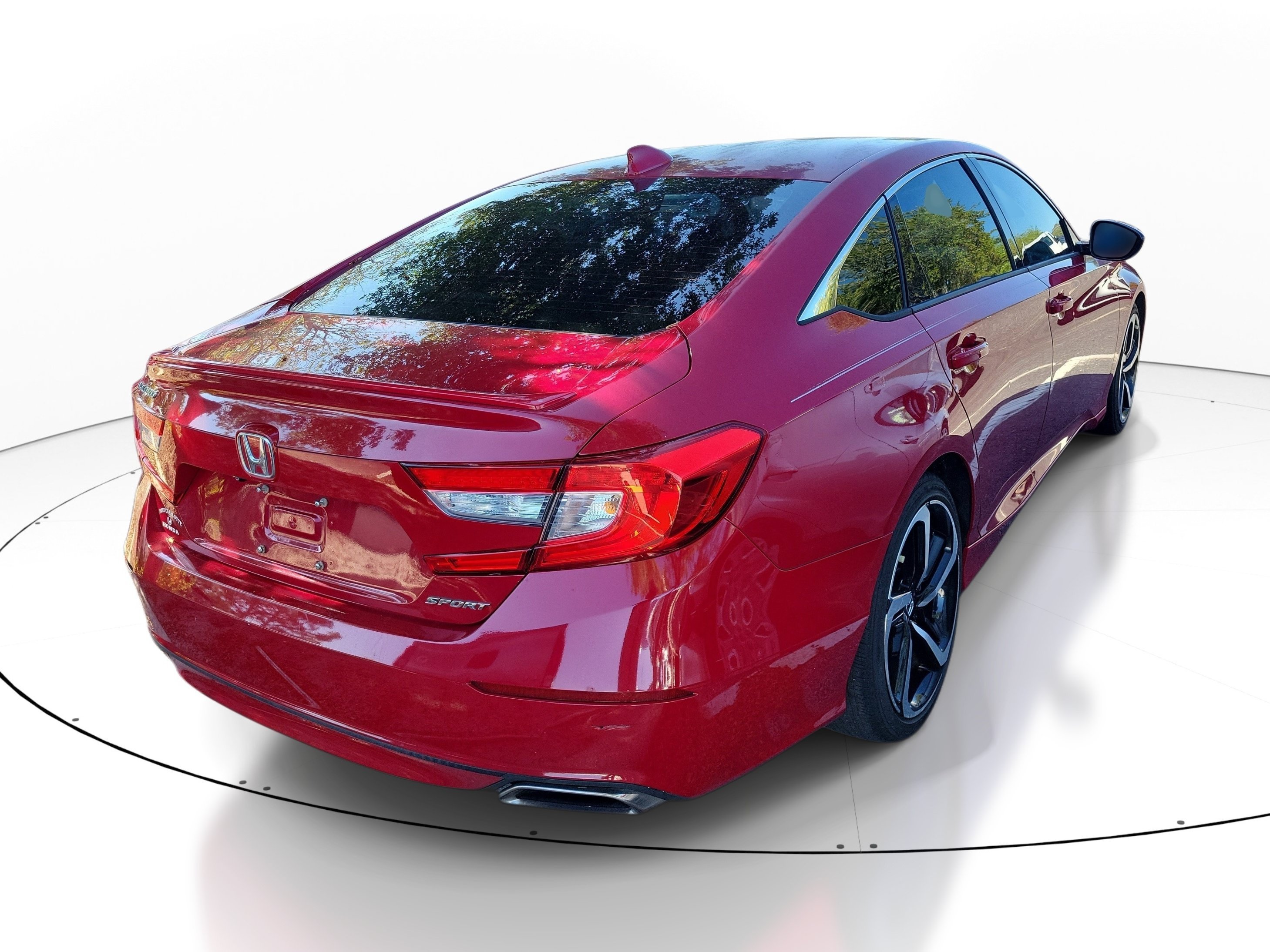 Used 2018 Radiant Red Metallic Honda Sport image 5