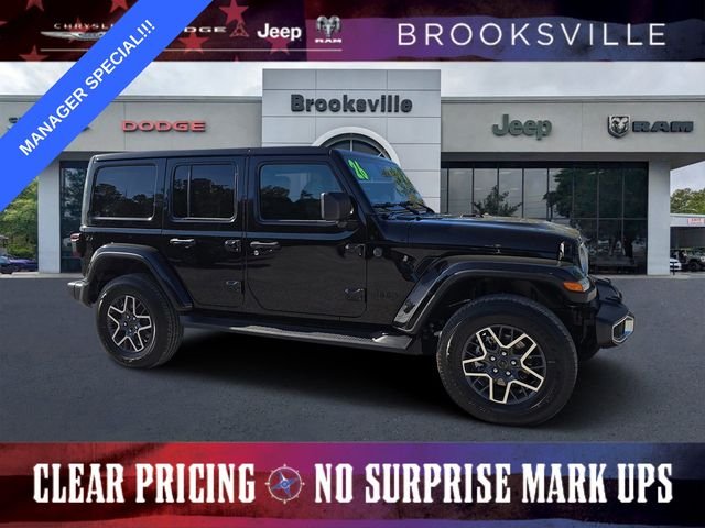New 2026 Black Clear-Coat Exterior Paint Jeep Sahara image 1