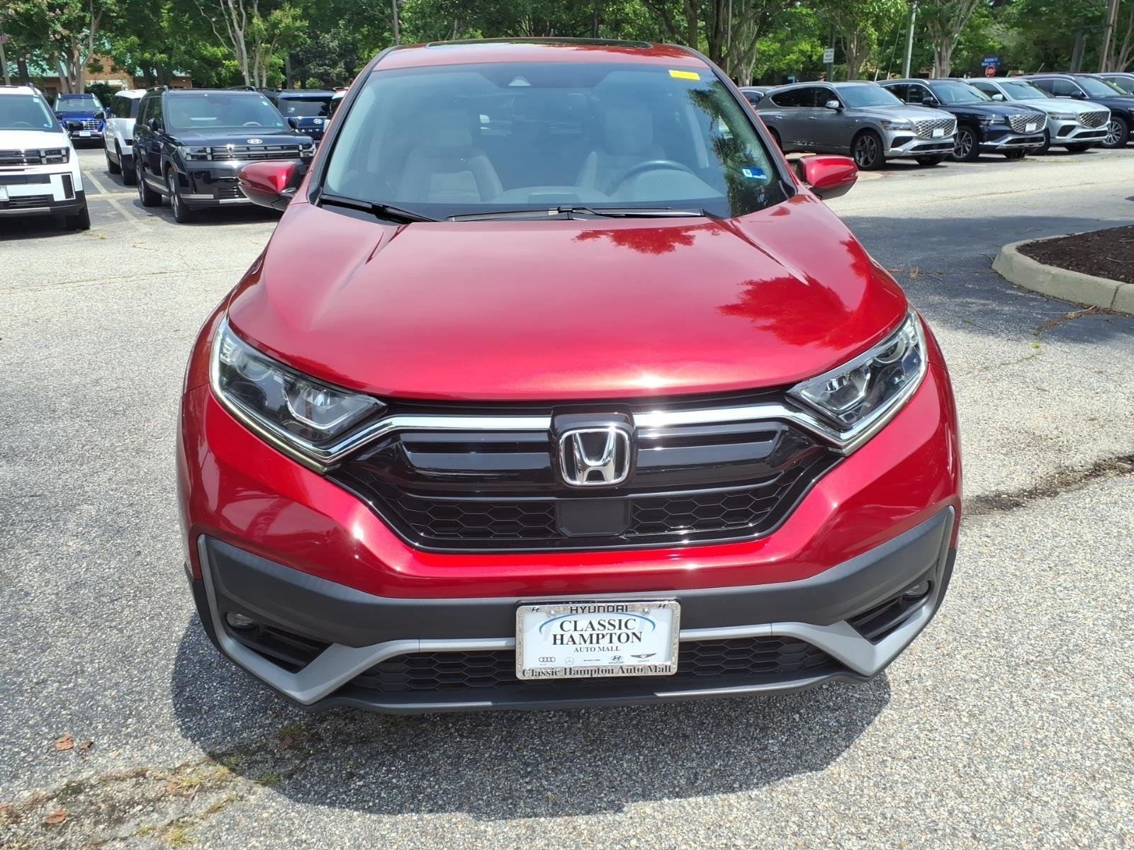 Used 2020 Radiant Red Metallic Honda EX-L image 2