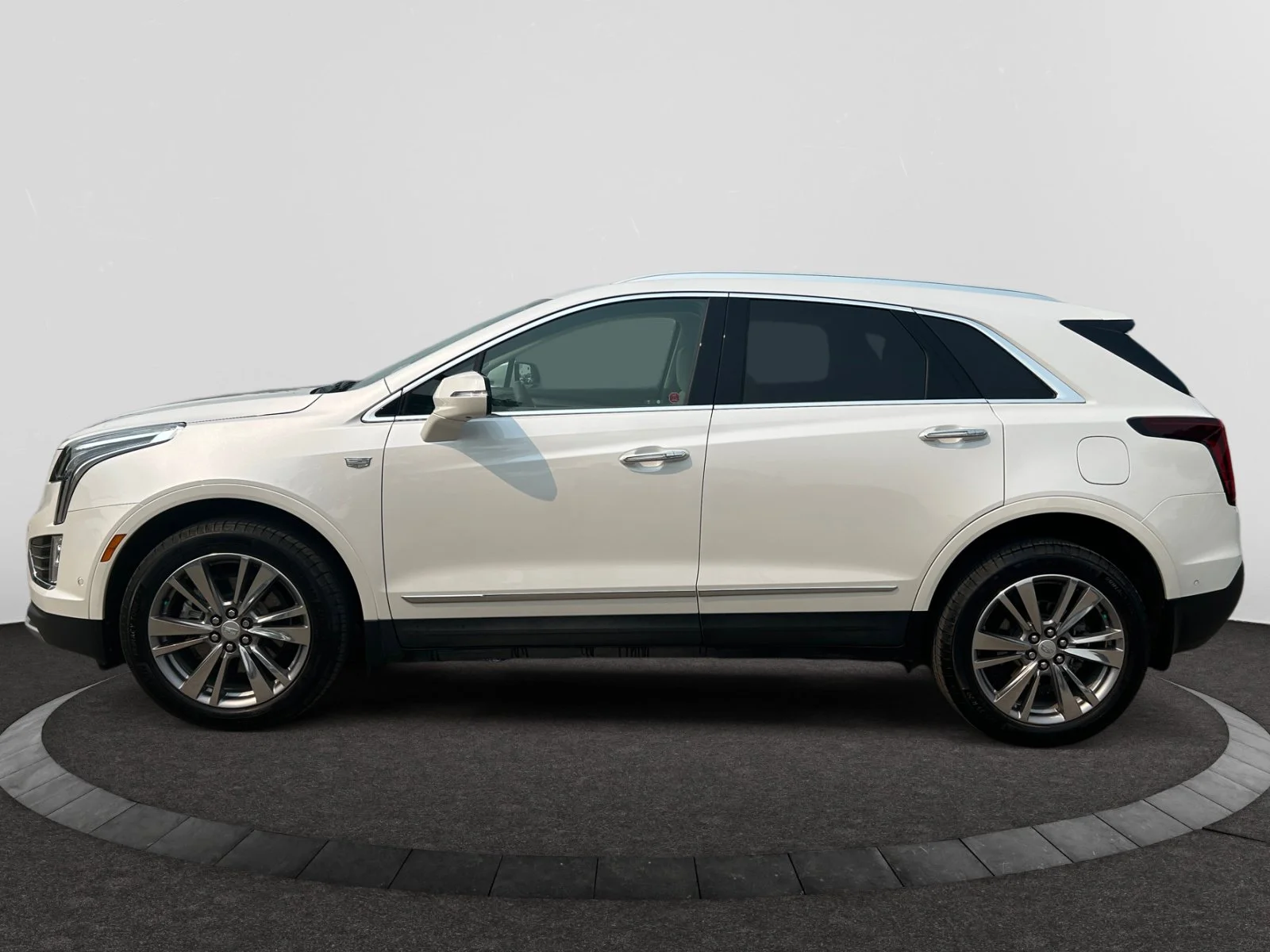Certified Used 2025 White Cadillac AWD Premium Luxury Leather Sunroof Navigation V6 image 2