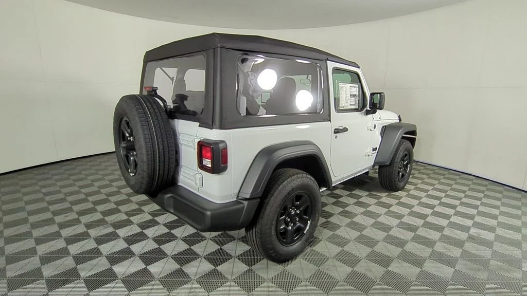 New 2026 Bright White Clear-Coat Exterior Paint Jeep Sport image 5