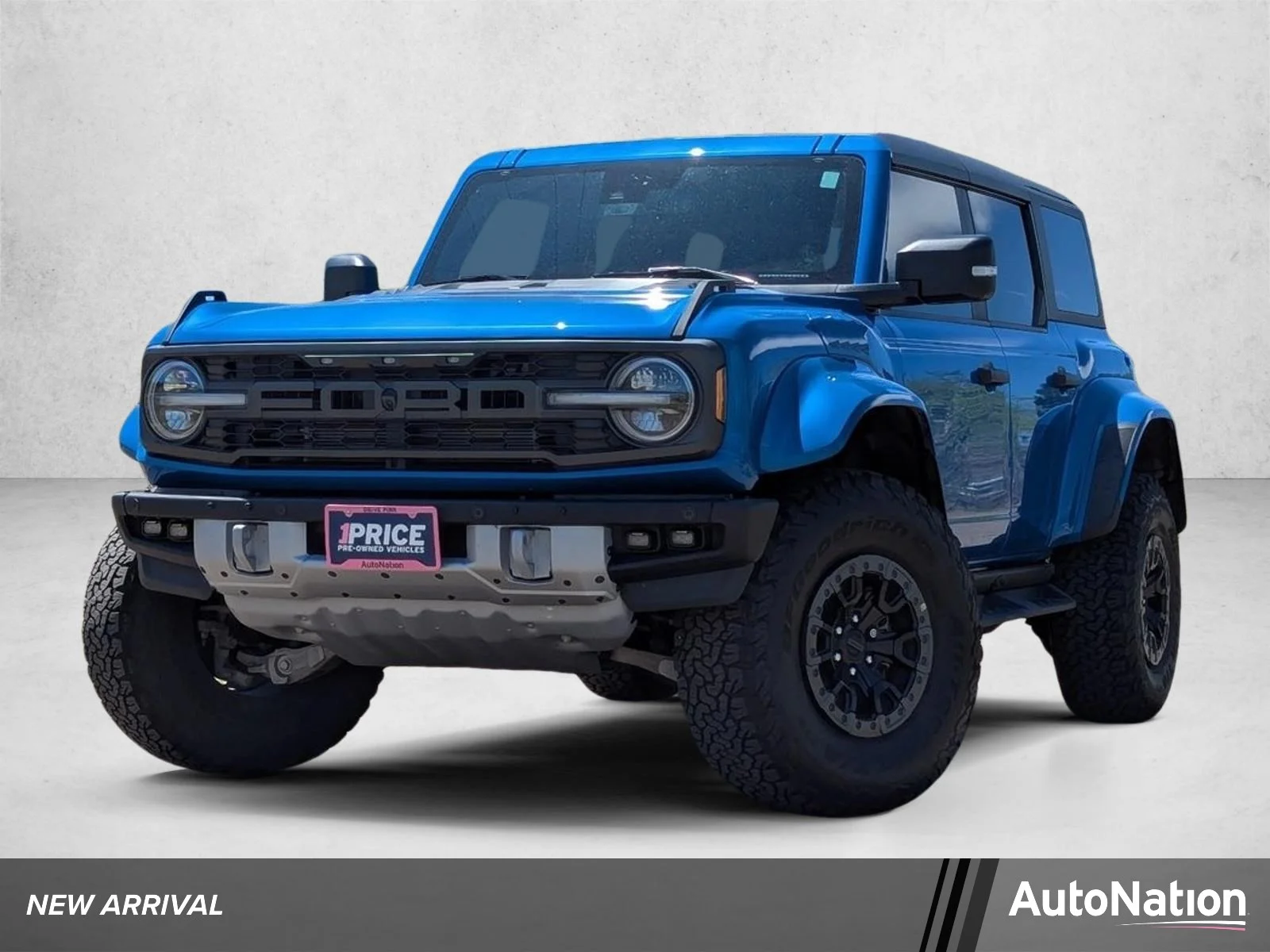 Used 2024 Velocity Blue Metallic Ford Raptor image 1