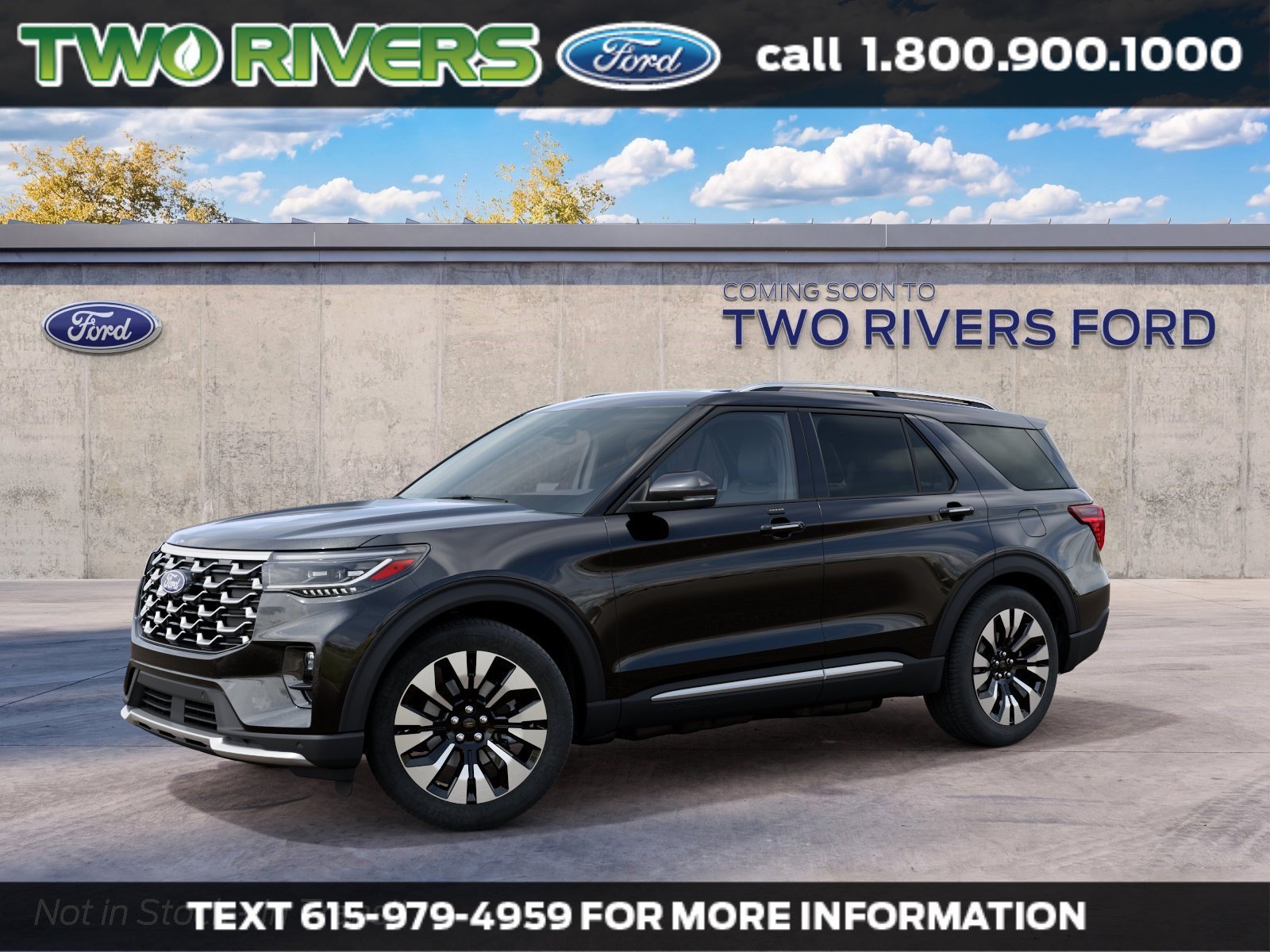 New 2027 Agate Black Metallic Ford Platinum™ image 1