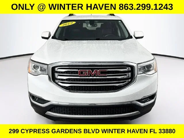 Used 2019 GMC Acadia SLT-1 with VIN 1GKKNMLS5KZ269273 for sale in Winter Haven, FL