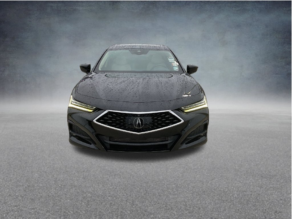 Used 2021 Black Acura Advance image 2