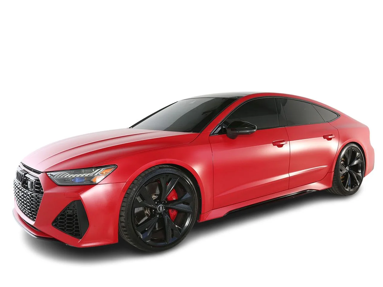 Used 2021 Red Audi 4.0T image 10