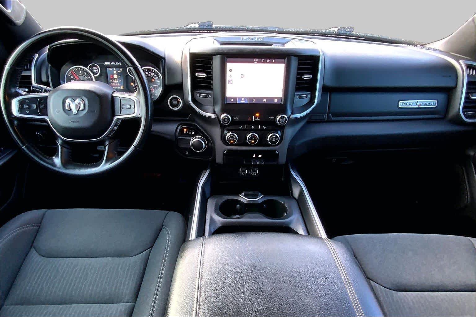 Used 2023 Granite Crystal Metallic Clearcoat Ram Lone Star image 14