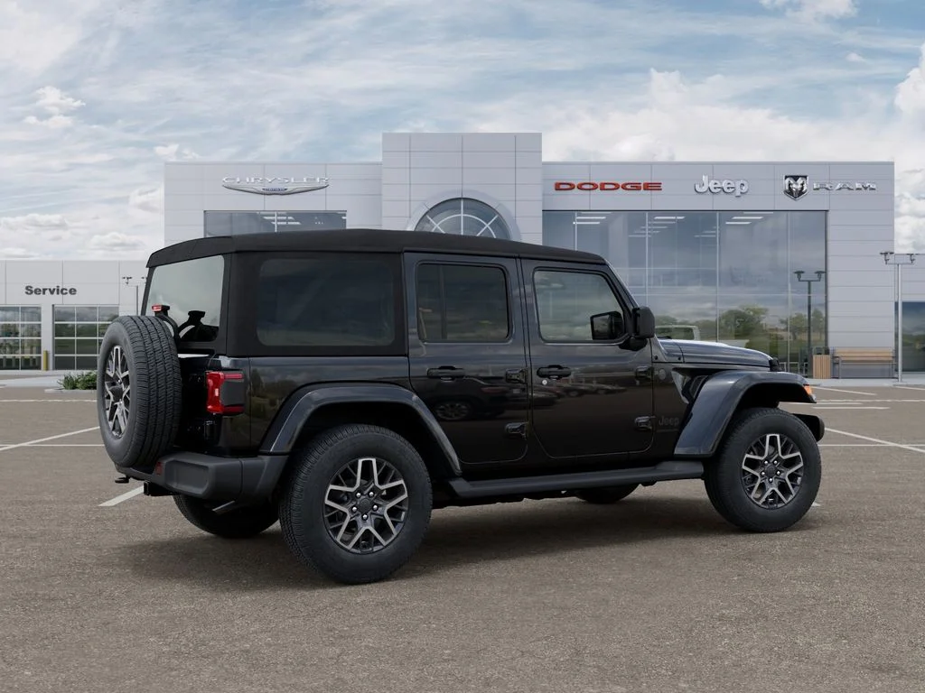 New 2026 Black Clear-Coat Exterior Paint Jeep Sahara image 4