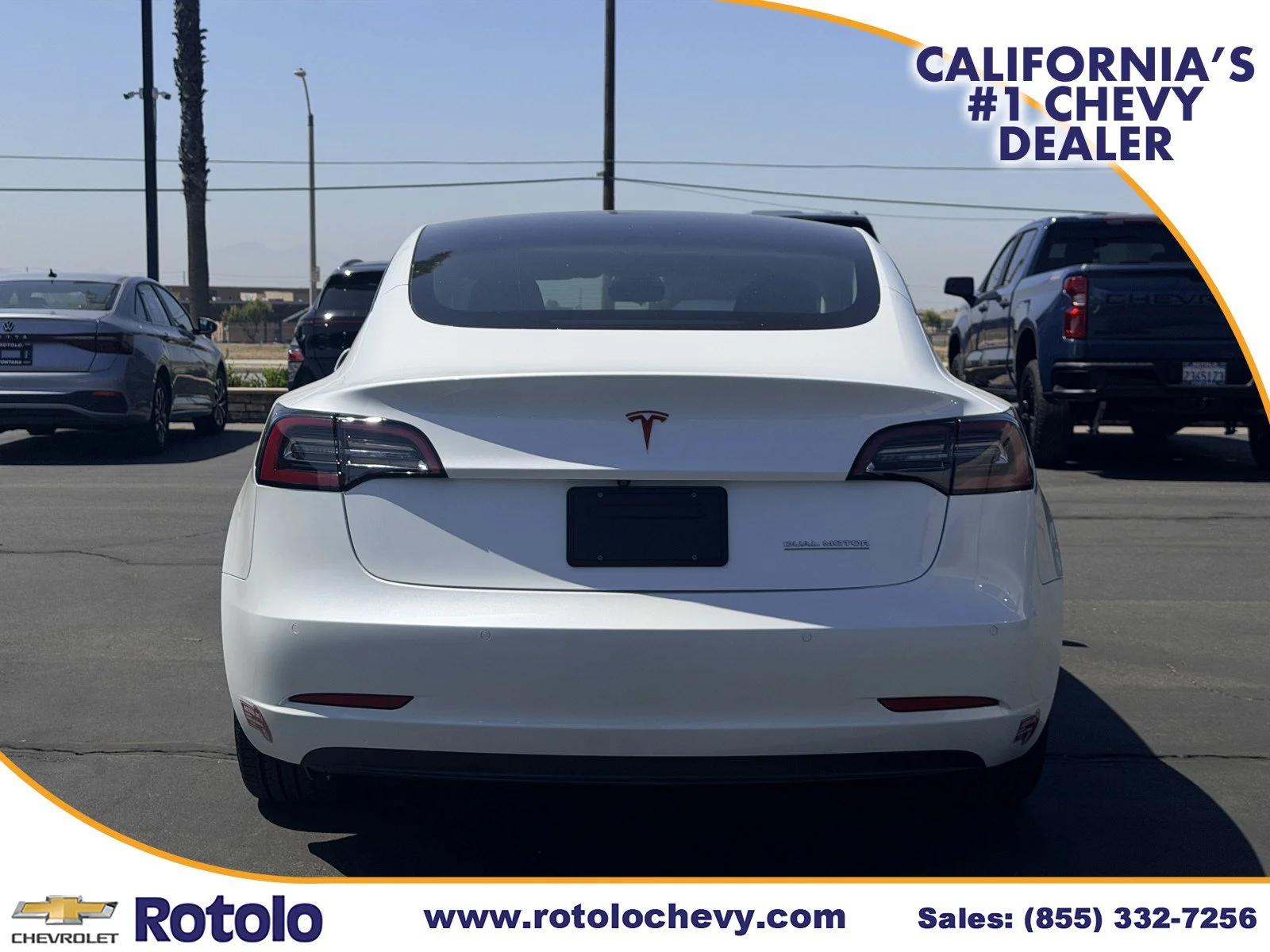 Used 2021 White Tesla Long Range image 5