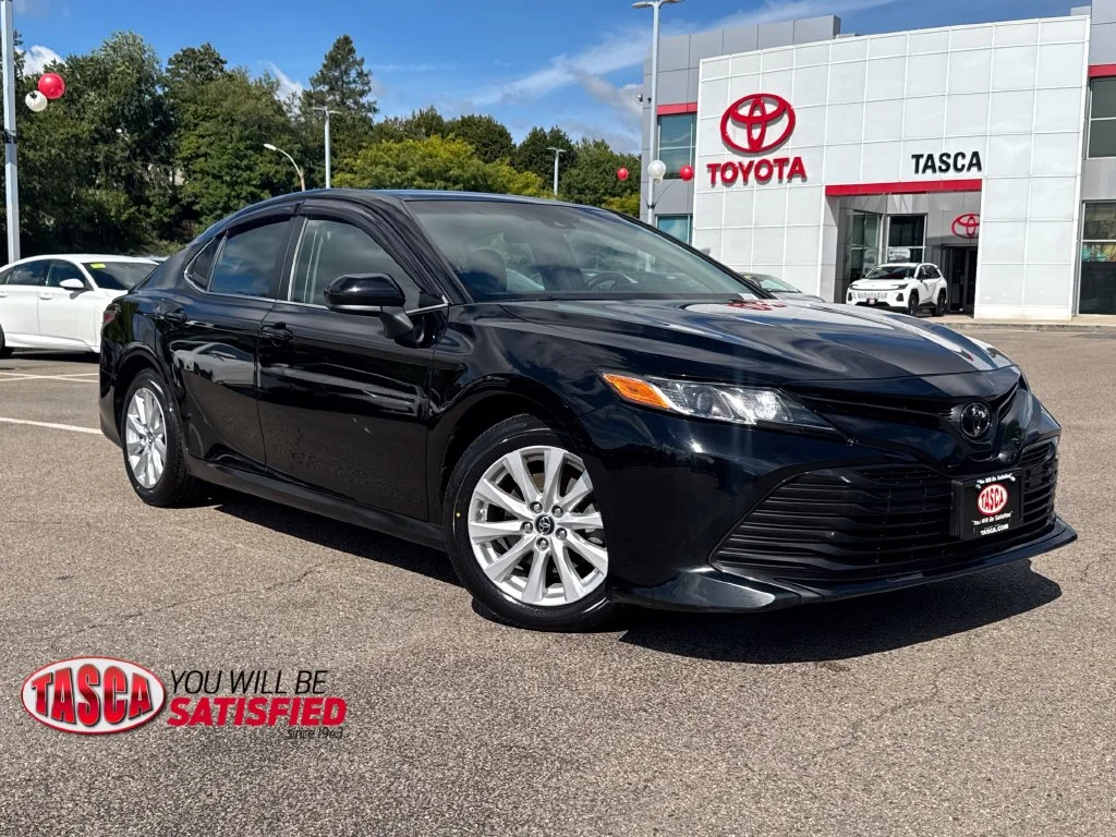 Used 2019 Black Toyota LE image 1