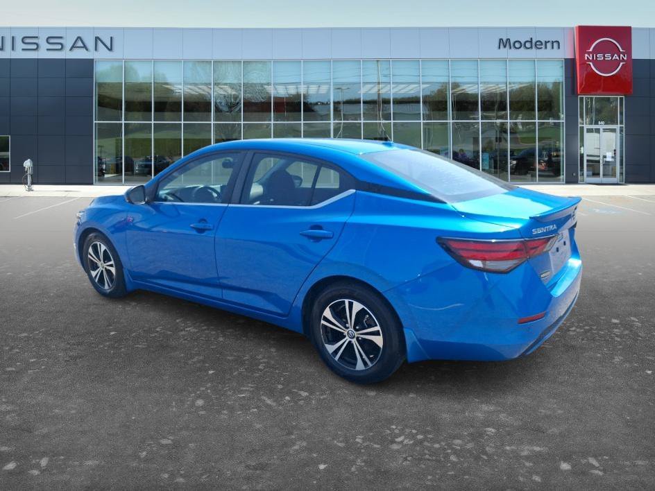 Used 2020 Electric Blue Metallic Nissan SV image 6