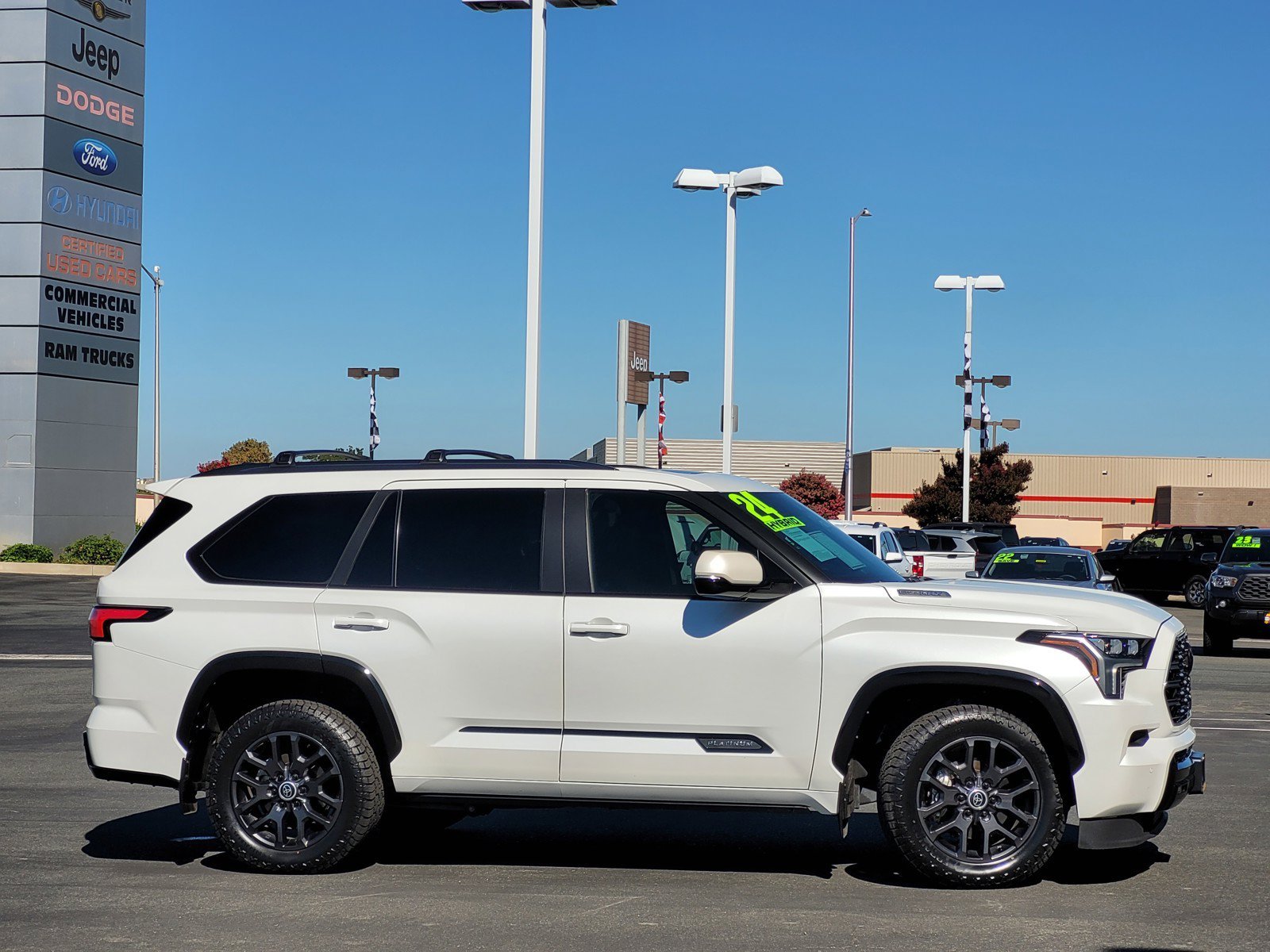 Certified Used 2024 White Toyota  image 3