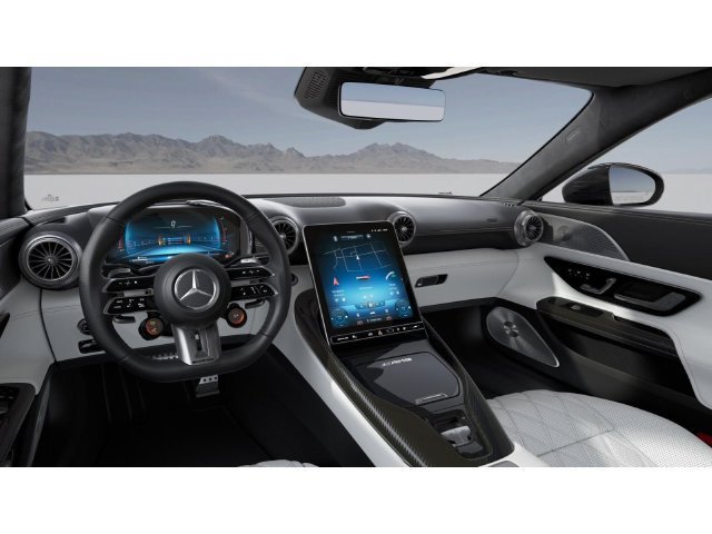 New 2027 MANUFAKTUR Night Black Magno Mercedes-Benz AMG® SL 63 Roadster image 4