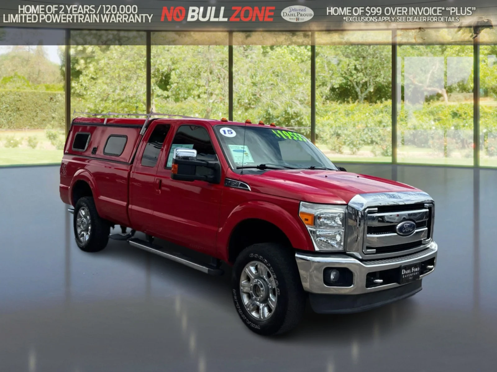 Used 2015 Red Ford Lariat image 7