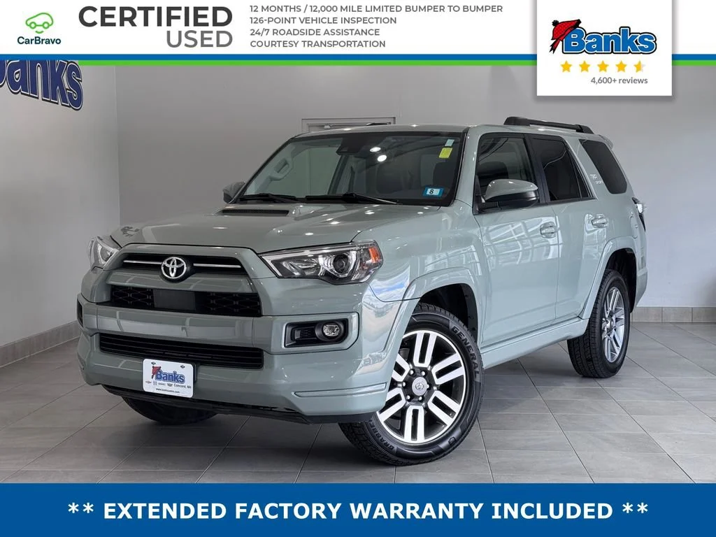 Certified Used 2022 Gray Toyota TRD Sport image 1