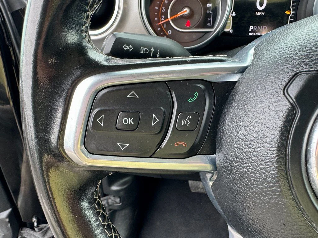 Used 2020 Black Jeep Unlimited Sahara image 39