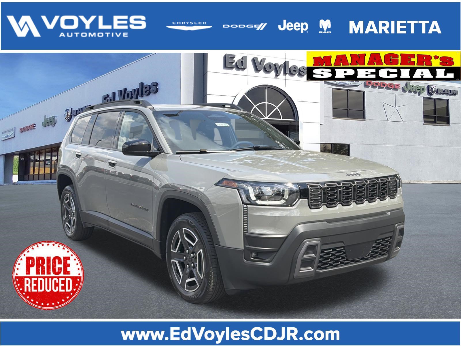New 2026 Sting-Gray Clear-Coat Exterior Paint Jeep Laredo image 1