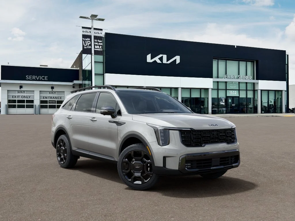 New 2026 Ivory Silver Kia X-Line SX Prestige image 8