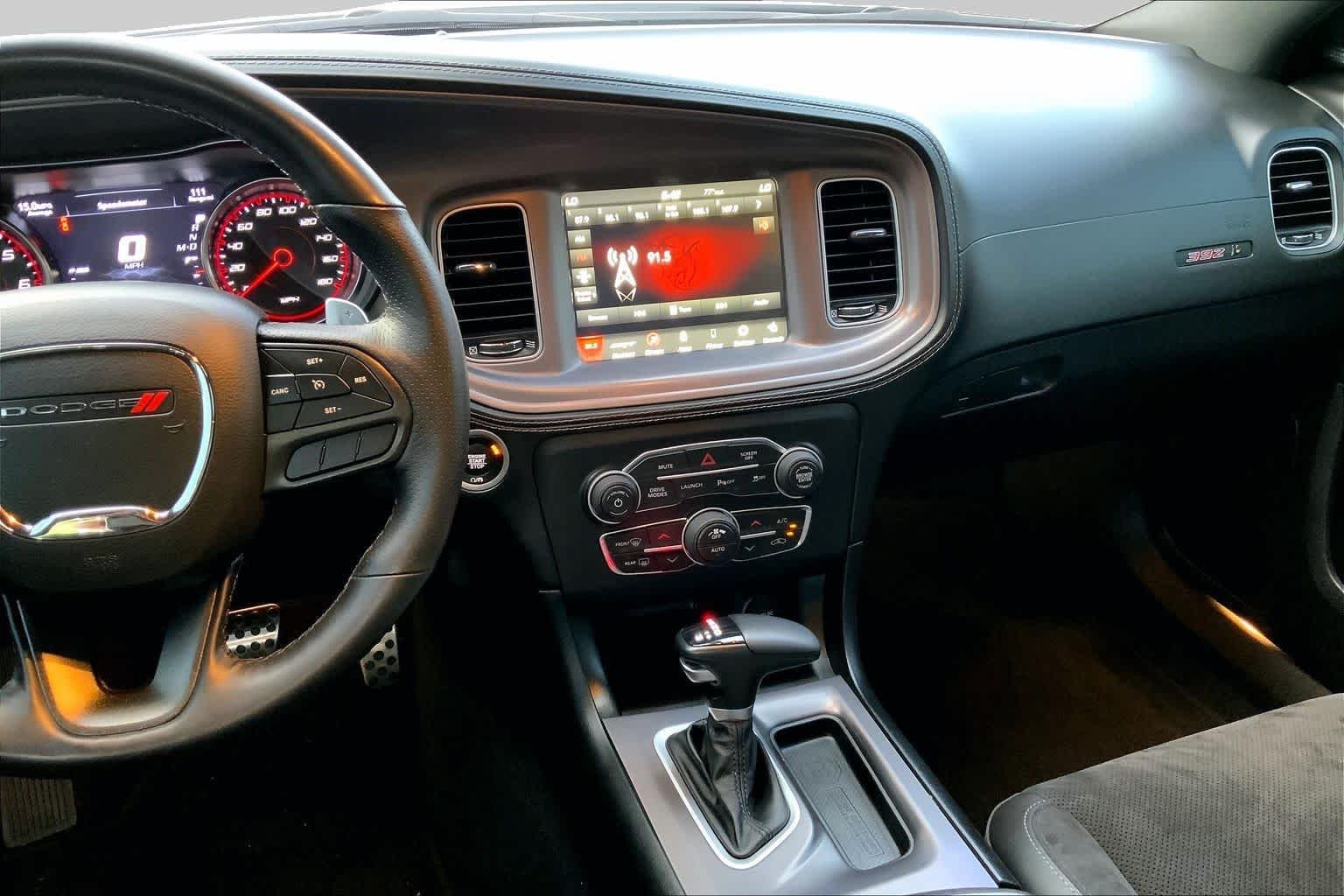 Used 2023 White Knuckle Clearcoat Dodge Scat Pack image 7