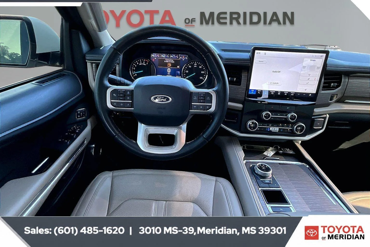 Used 2022 Star White Metallic Tri-Coat Ford Limited image 5