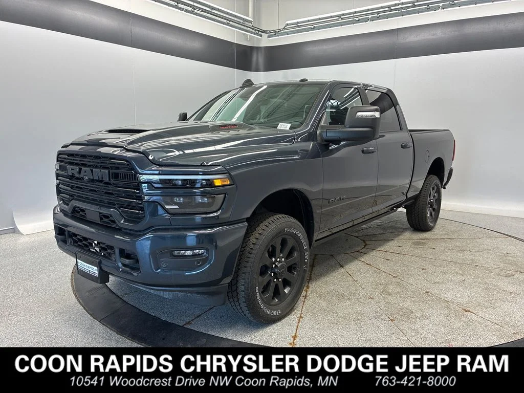 New 2026 Forged Blue Metallic Exterior Paint Ram Laramie image 1