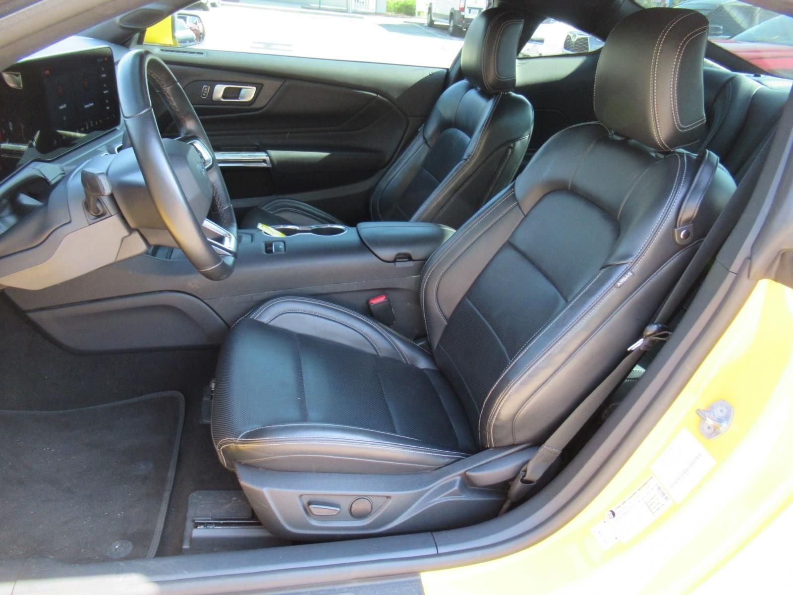 Used 2024 Yellow Ford EcoBoost Premium image 15