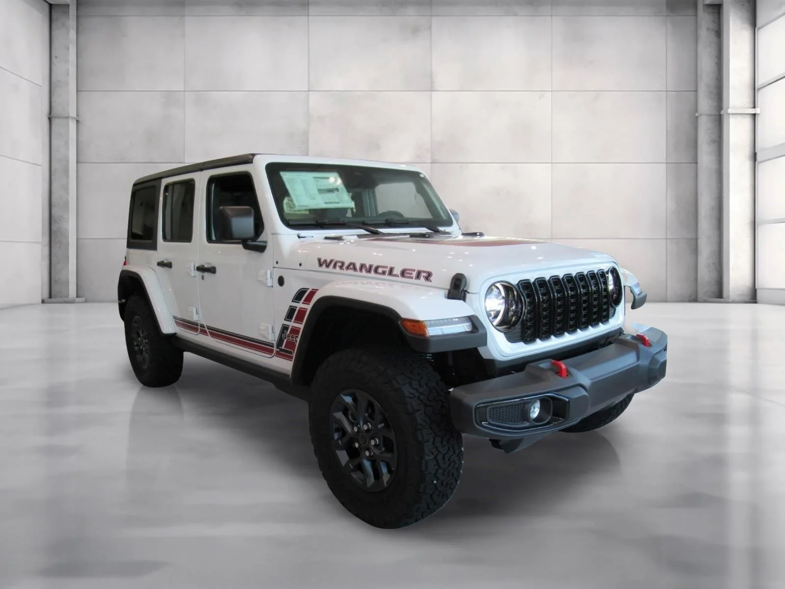 New 2026 Bright White Clearcoat Jeep Willys image 1