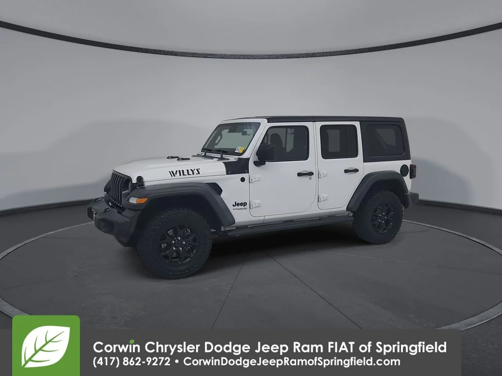 Certified Used 2020 White Jeep Unlimited Sport image 6