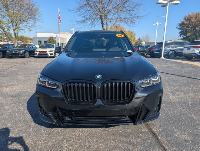 Certified Used 2024 Black Sapphire Metallic BMW xDrive30i image 8