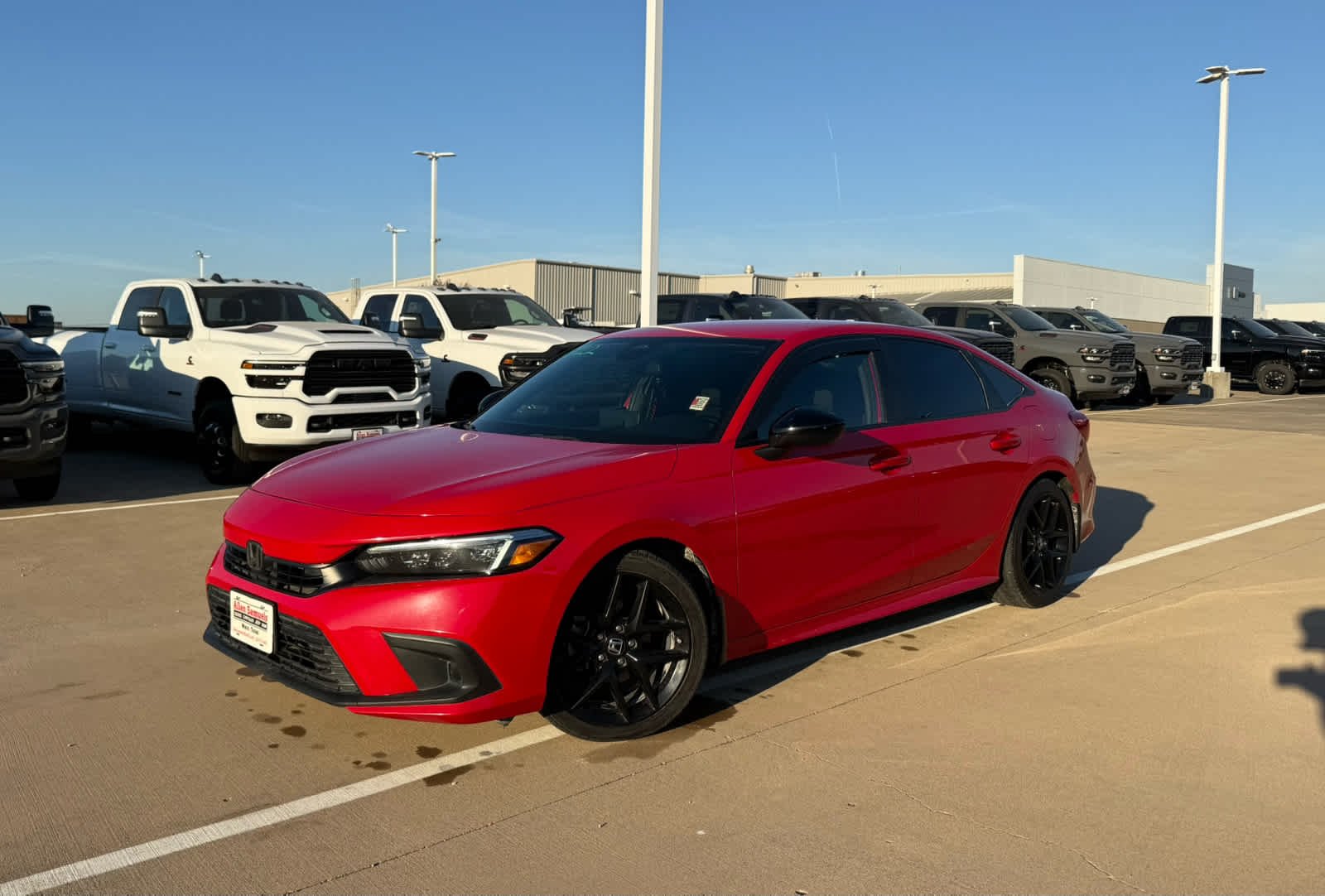 Used 2022 Rallye Red Honda Sport image 2