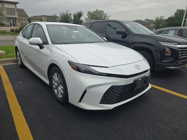 Used 2025 White Toyota LE image 1
