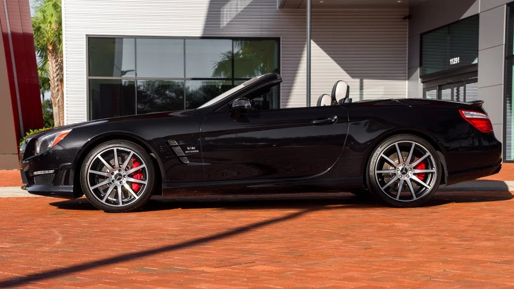 Used 2015 Black Mercedes-Benz SL 63 AMG® image 4