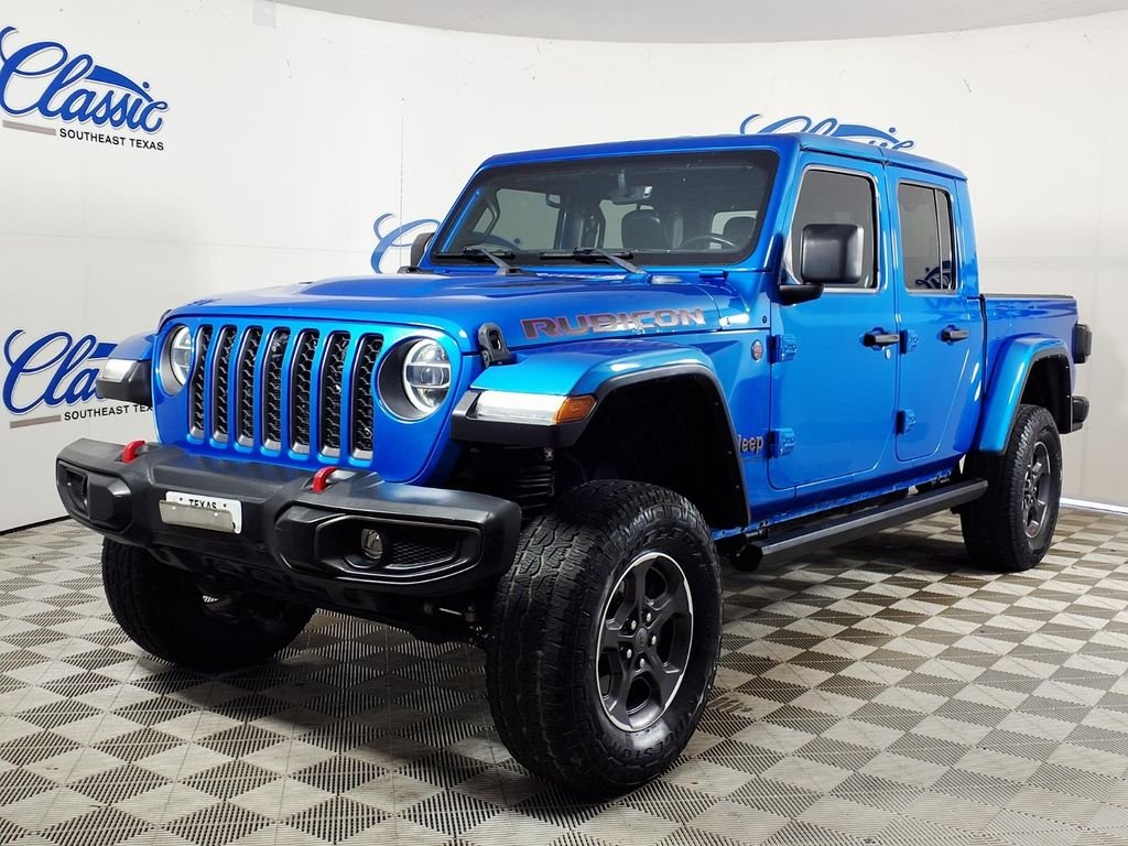 Used 2021 Blue Jeep Rubicon image 6