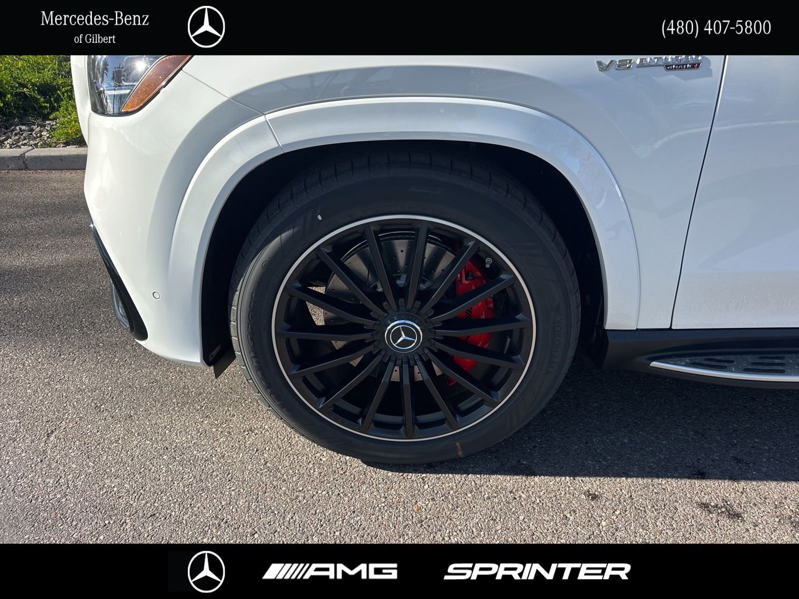 New 2026 Polar White Mercedes-Benz GLS 63 AMG® image 7